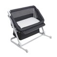 thumbnail image 4 of Venice Child Sunset Dreaming Portable Bedside Bassinet Crib, Gray, 4 of 12