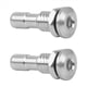 thumbnail image 5 of 4 Piezas de Salidas de Agua de Aluminio para RC con Tornillos de Junta Tórica para RC para Refrigeración del Motor M6, 5 of 5