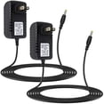 thumbnail image 1 of Chenchen 2 Pcs Power Cord for Alexa Dot 3rd / 4th / 5th Gen 2022, Echo Show Black Charger Cable - 1.5M Long Power Adapter, 1 of 1