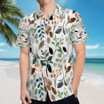 thumbnail image 5 of High Quality Hawaiian Shirts for Men Short Sleeve Aloha Beach Shirt Floral Summer Casual Button Down Shirts Blouses EHZCNV, 5 of 7