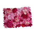 thumbnail image 3 of Panel de pared de flores, fondo de pared de flores, panel floral decorativo de exhibición de bricolaje, telón de fondo de bodas para el escenario del Estilo B, 3 of 8