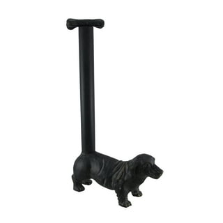 Weiner Dachshund Dog Paper Towel Holder Black Elegant Kitchen Decor | Best  Gifts Idea - Dachstastic