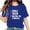 Blue, variant on White XXL WIZUTIZ Corset Tops for Women up to 50% Off Retro Holiday Beach Tunics Shirts Short Sleeve Casual Solid T-shirt Cotton Blend Round Neck Basic Tops Loose Fit Fluffy Tshirts Lightweight Ladie