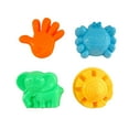 7Pcs Sand Sandbeach Kids Beach Toys Bucket Shovel Rake Water Tools Sensory Tiles Fridge for Boys