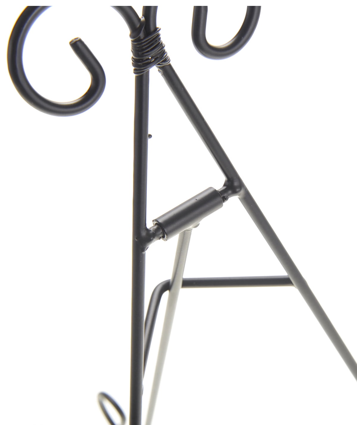 TechWonder 9" Black Iron Display Stand - Black