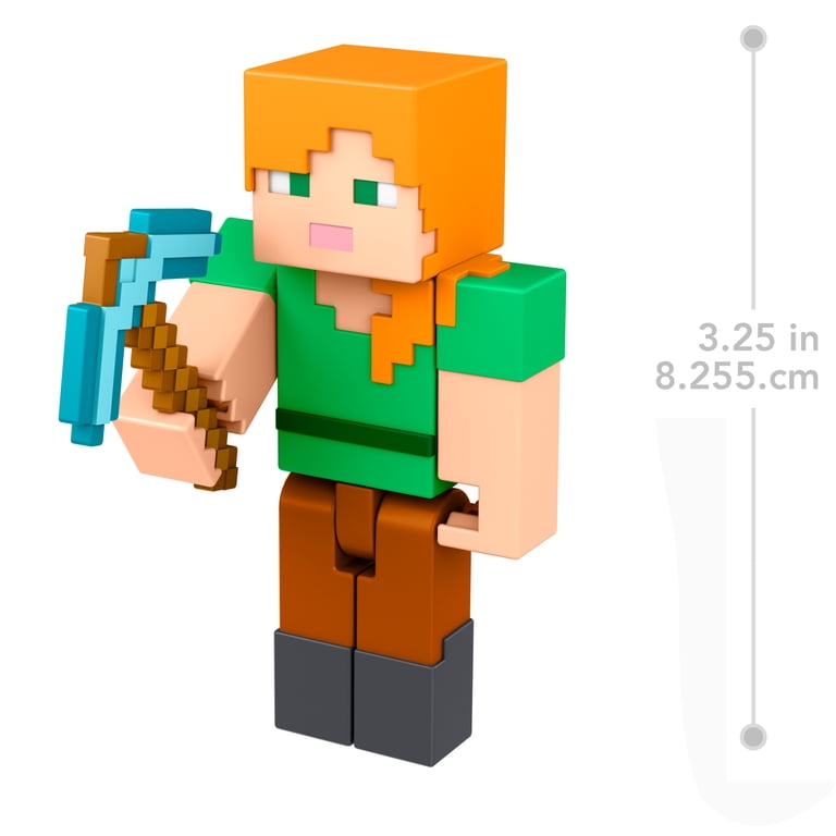 立体・オブジェ ALEX Walmart Exclusive: Minecraft Collectible Alex Action Figure