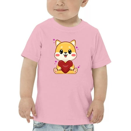 

Cute Shina Inu W Heart T-Shirt Toddler -Image by Shutterstock 4 Toddler
