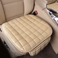 thumbnail image 2 of Cojín de felpa delantero y trasero para invierno cálido antideslizante transpirable para asiento de coche JShteea Accesorios para autos y motos, 2 of 4