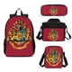 thumbnail image 3 of Conjunto de 4 unids/set de mochilas de Harry Potter, lonchera, estuches para lápices, Gryffindor Hogwarts, mochila escolar para estudiantes de magia, mochilas escolares para niños, 3 of 4