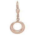 thumbnail image 1 of Boucles d'Oreilles Pendantes Mode Or Rose 14K -1.8gm, 1 of 1