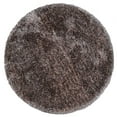 thumbnail image 3 of Rugsotic Carpets Hand Tufted Shag Polyester Eco-Friendly Area Rugs - 10'x10', Round, Beige Brown, Plain Solid Design, High Pile Handmade Anti Skid Rugs for Living Room, Bed Room K00105, 3 of 7