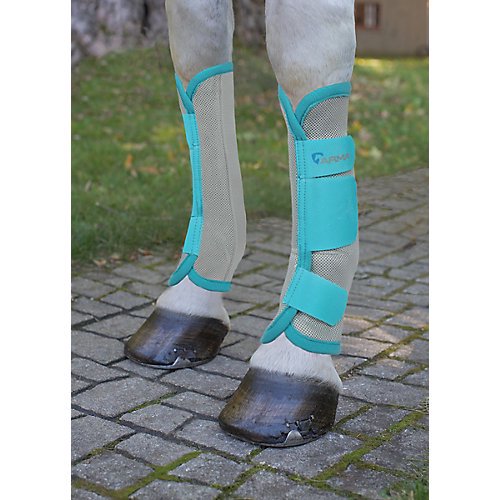 Shires Air Flow Fly Boots Pony Teal