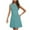 Green, variant on Summer Plus Size Beach Dresses for Womens 2025 Fashion Solid Color Round Neck Sleeveless Decorate Button Cultivate Oneself Work Dress