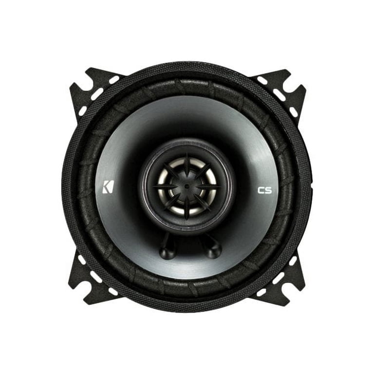 kicker cs series 4 inch coaxial evc 2 way 300 watt car speakers