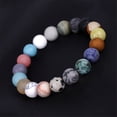 thumbnail image 5 of SUSHANG Planetary Bracelet 1 Pack Solar System Bracelet 7 Chakras Natural Stone Bracelets for Women Men Stress Yoga Beads Elastic Bracelet Bangle, 5 of 8
