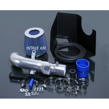 - 2002 2003 2004 2005 2006 Toyota Camry / Solara 2.4 2.4L Heatshield Cold Air Intake Kit Systems (BLUE)