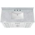 thumbnail image 3 of Dreamline VFDX482234SWMWH Dexterity 48" Free Standing Single Basin Vanity Set - White, 3 of 7