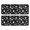 Black Halloween Ghost-1, variant on Kitchen Rugs Sets Of 2,Black Halloween Skull Book Pattern Anti Fatigue Kitchen Mat Rugs Non Slip Washable,Decorative Kitchen Floor Mats for Kitchen,Sink,Laundry,17"x47" 17"x47"