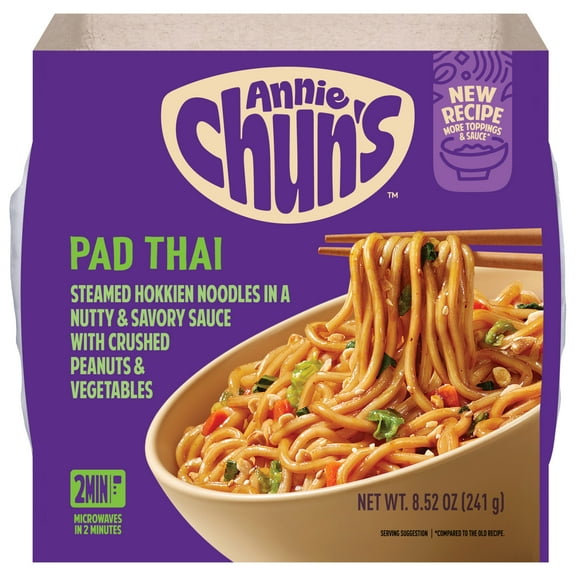 Annie Chun's Pad Thai Noodle Bowl, 8.53 oz