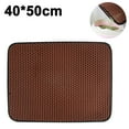 thumbnail image 1 of Cat Litter Trapper Litter Mat, Cat Mat, Litter Box Mat Water Proof Layer and Puppy Pad Option., 1 of 9