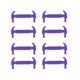 thumbnail image 1 of 10 unids/lote, nuevos cordones elásticos de silicona para niños, cordones para zapatos sin atar, cordones para niños, cordones de gel de sílice, prácticos cordones para perezosos, Italia Gao Jinjia LED, 1 of 2