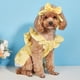thumbnail image 5 of Vestido de perro Vestido a rayas para perros, Ropa para perros pequeños Niña, Traje de verano ligero para mascotas, Ropa para gatos, vestidos para perros para perros pequeños, 5 of 5