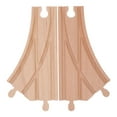 thumbnail image 1 of Accesorios de vías de trenes de madera de 2 piezas Piezas de vía de ferrocarril de juguete educativa para niños Compatibles con el tren Thomas Double Pin, 1 of 8