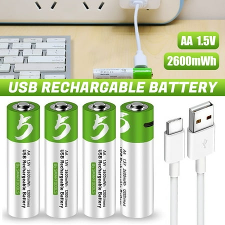 Rechargeable Battery for Toy Car,AA Size,4 Pcs(Not included Car Toy)
