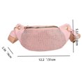 thumbnail image 4 of Bolsa Mujer Bling Sling Bag Correa ancha ajustable Riñonera de lujo Bolso casual para damas, 4 of 8