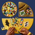thumbnail image 5 of LEGO DOTS Hogwarts Accessories Pack 41808, Harry Potter Themed Jewelry Making Kit with Bracelet, 2 Bag Tags and Stich-on Patch, DIY Craft Toy Set for Kids, 5 of 8
