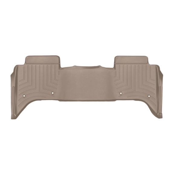 WeatherTech Custom Fit FloorLiners compatible with 2022-2022 Land Rover Rover Range Rover - 2nd Row, Tan