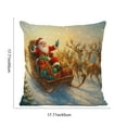 thumbnail image 2 of Uuowzo 45x45cmChristmas Pillow Set Cushion Set for Living Room Sofa Decoration Excluding Pillow Core Indoor Outdoor Christmas Decorations, E, 2 of 6