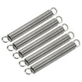 thumbnail image 1 of Unique Bargains 1mmx6mmx55mm Extended Compression Spring,5.3Lbs Load Capacity,Silver,Pack of 5, 1 of 5