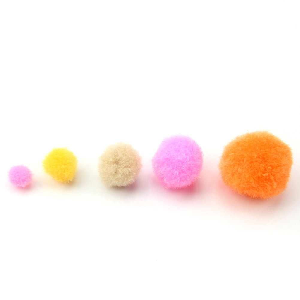GIOTEL Boules à Pompons Rose 8mm - 2000 Pièces Pour Décoration Mariage, Couture Et Bricolage DIY