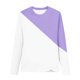 thumbnail image 5 of Blusas y camisas de manga larga con cuello redondo Camisas con estampados de manga larga Cuello redondo lindo Blusas casuales elegantes Ropa Camisas de cuello redondo Niña Top de poliéster, 5 of 7