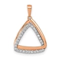 thumbnail image 3 of 14K Rose Gold Diamond Pendant (0.145Cttw), 3 of 6