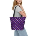 thumbnail image 2 of Disketp Purple Mardi Gras Bolsa de Hombro Casual para Mujer, Bolso Cruzado para Compras, Viajes y Uso Diario, 2 of 6