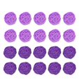 thumbnail image 5 of 15pcs Purple Wicker Rattan Hanging Ball Decorations DIY Craft Orbs for Home, Kindergarten, Hotel, and Bar – Creative Vine Ball Ornaments for Unique, 5 of 5