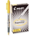 thumbnail image 4 of Spotliter Supreme Highlighter, Chisel Tip, Fluorescent Yellow Ink, Dozen, 4 of 7