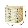 thumbnail image 2 of 110L Clothes Storage Bag Thickened Household Clothing Storage Organizer Bedroom Quilt Moving Packing Bag Large Capacity Storage Container, 2 of 3