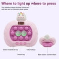 thumbnail image 4 of IFOYO Game Light Up Fidget Toy, Quick Push Game Toy, Whack a Mole Game, Decompression Breakthrough Puzzle Pop Game Machine, Multiple Game Modes Toy for 3+ Years, 4 of 7
