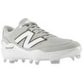 thumbnail image 6 of New Balance Mens 3000V7 Molded Baseball Cleats Grey/White 8.5, 6 of 6
