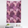 thumbnail image 1 of Vintage Tapestry, Repetitive Design of Plantation Organic Ginkgo Biloba Leaves Print, Fabric Wall Hanging Decor for Bedroom Living Room Dorm, 5 Sizes, Eggplant and Multicolor, by Ambesonne, 1 of 1