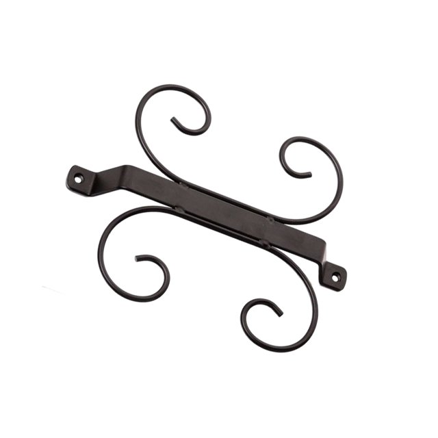 Billuyoard Soporte para copa de vino, elegante reemplazo de Color sólido, 4 ganchos, montaje con tornillo, soporte para estante de cocina Organizadores de utensilios de cocina Negro