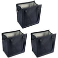 thumbnail image 2 of ZMKIAG Insulated Cooler Bag, Reusable Grocery Bag for Food Delivery | Heavy Duty Large Bag, Collapsible Shopping Tote with Zippers, Foldable Camping Bag, Leak Proof, 2 of 4