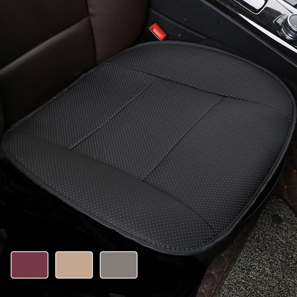 Car Breathable Front Seat Cover PU Leather Pad Mat Cushion Full/Half Surround