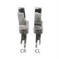 thumbnail image 2 of 2Pcs Narrow Guide Presser Foot Industrial Lockstitch Sewing Machine Feet Zipper Universal Presser Feet,CL1/32NS(0.1), 2 of 7