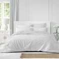 thumbnail image 3 of 6ix Tailors Ancebridge Bright White Comforter & Pillow Sham Set. Full, 3 of 5