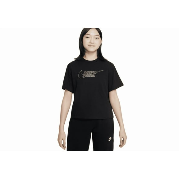 Boxy Metallic HBR Tee -Youth