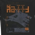 thumbnail image 2 of Men's Rebel Moon Wolf Badge  Long Sleeve Shirt Black 2X Large, 2 of 4